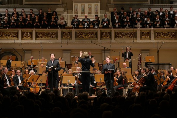 Liudmyla Monastyrska, an exclusively represented artist, performed Britten War Requiem at the Konzerthaus Berlin on March 29